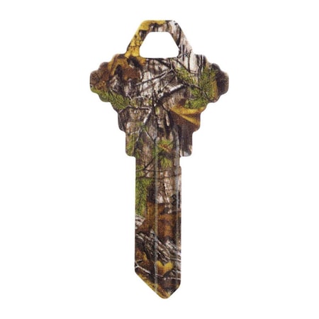 Hillman RealTree Green House & Office Universal Key Blank for Single Sided - Case of 6 5934047